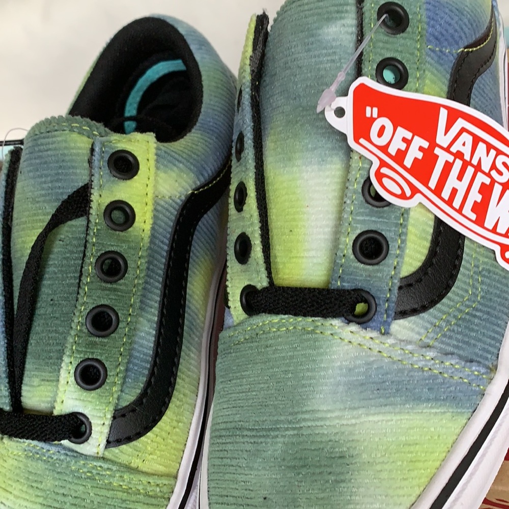 VANS COMFYCUSH OLD SKOOL BLOTCHED Multi/Black WMNS - Picture 9 of 12